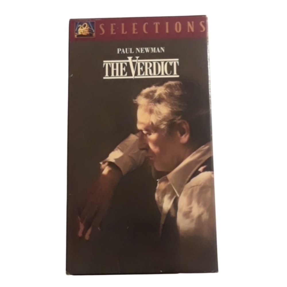 6/$15 The Verdict 20th century fox VHS video tape